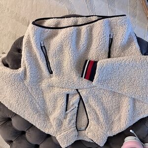 Tommy Hilfiger Cream Sherpa Jacket